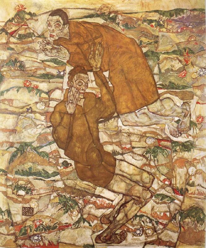Egon Schiele Levitation oil painting image